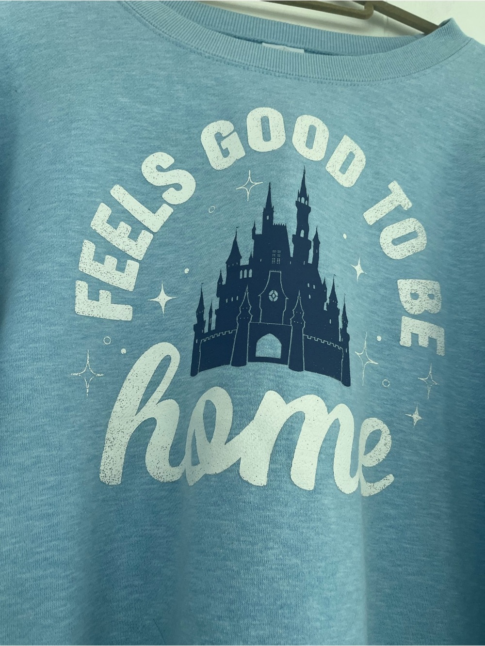Disney Feels Good To Be Home Cinderella Castle Crewneck Sweatshirt Size 3X - Picture 5 of 13